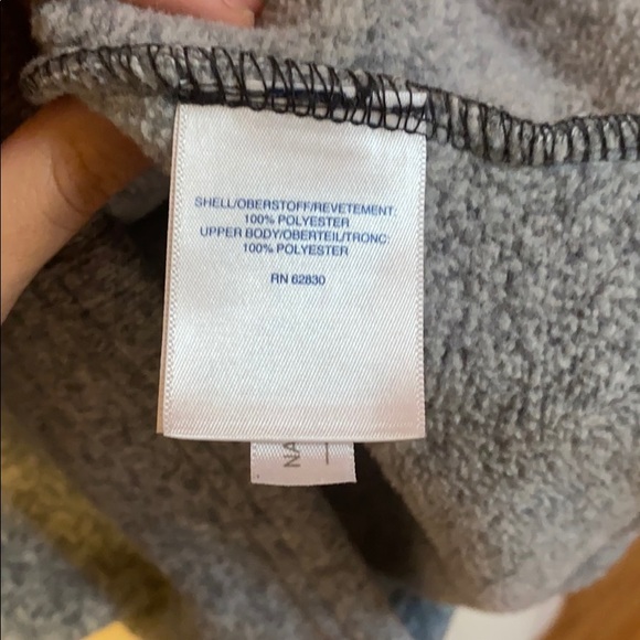 Lands’ End 1/4 zip snap neck sweater - Picture 6 of 7